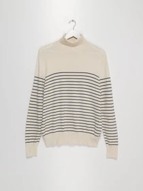 Светри та кардигани H&M модель 0673677_кремовий з чорним Фото