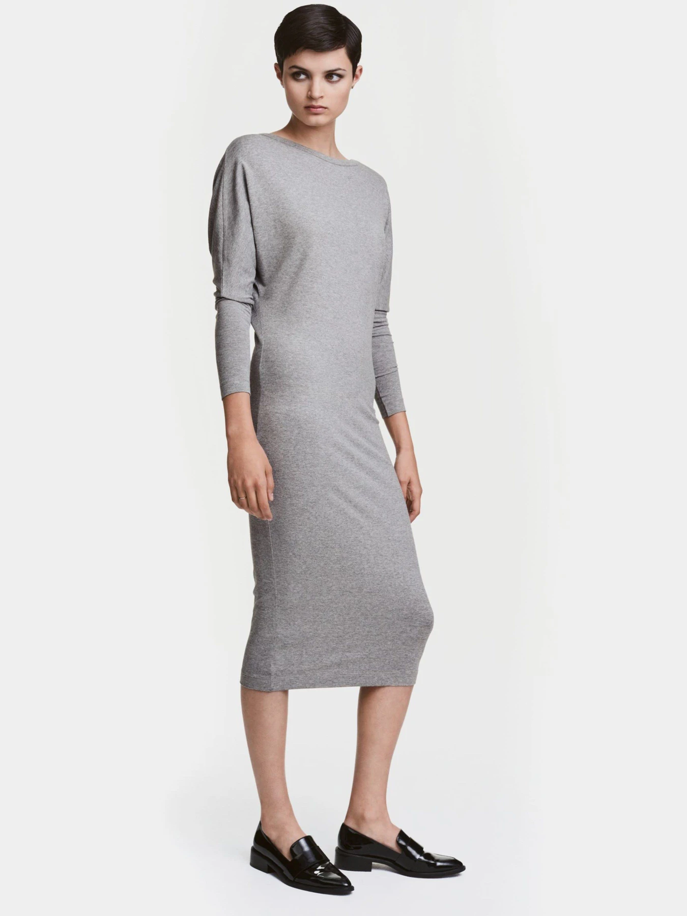 Платья H&M модель 0460830_сірий Фото