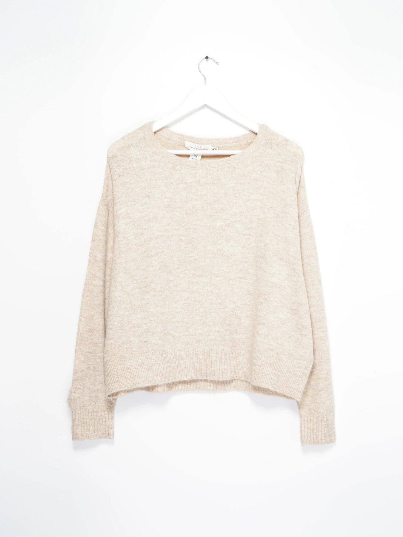 Свитры и кардиганы H&M модель 0677219_бежевий Свитры и кардиганы H&M модель 0677219_бежевий Фото