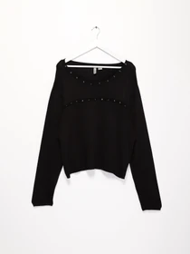 Светри та кардигани H&M модель 0678153_чорний Фото
