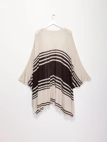 Свитры и кардиганы H&M модель 0686516_бежевий з чорним Фото