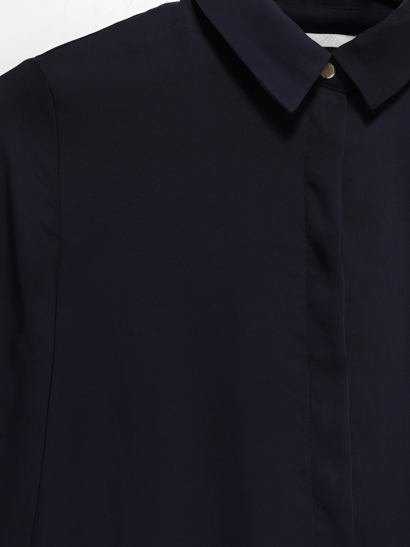 Сорочки H&M модель 0688873_т.синій Фото
