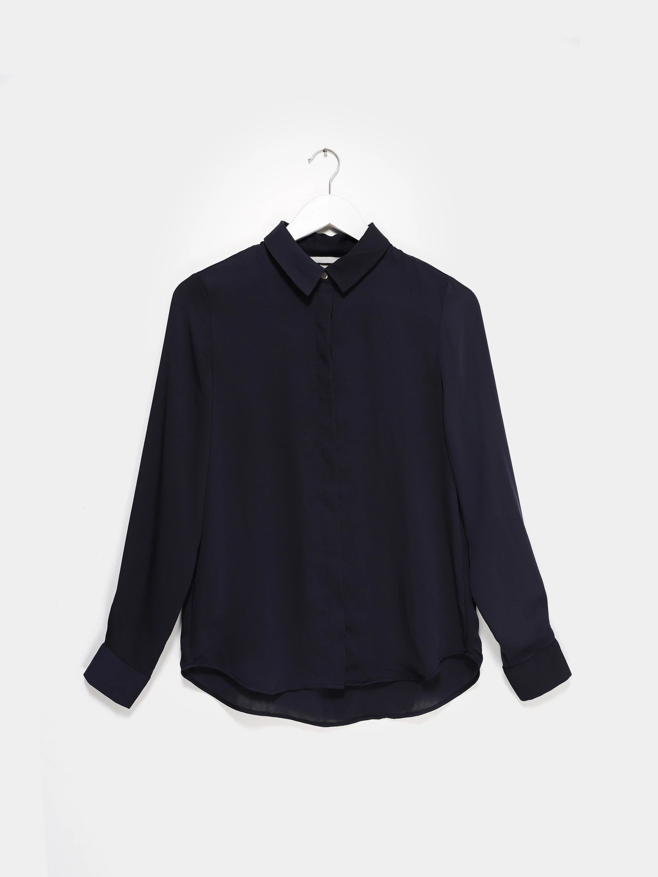 Сорочки H&M модель 0688873_т.синій Фото