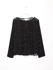 Рубашки H&M модель 0690926_чорний з білим Фото
