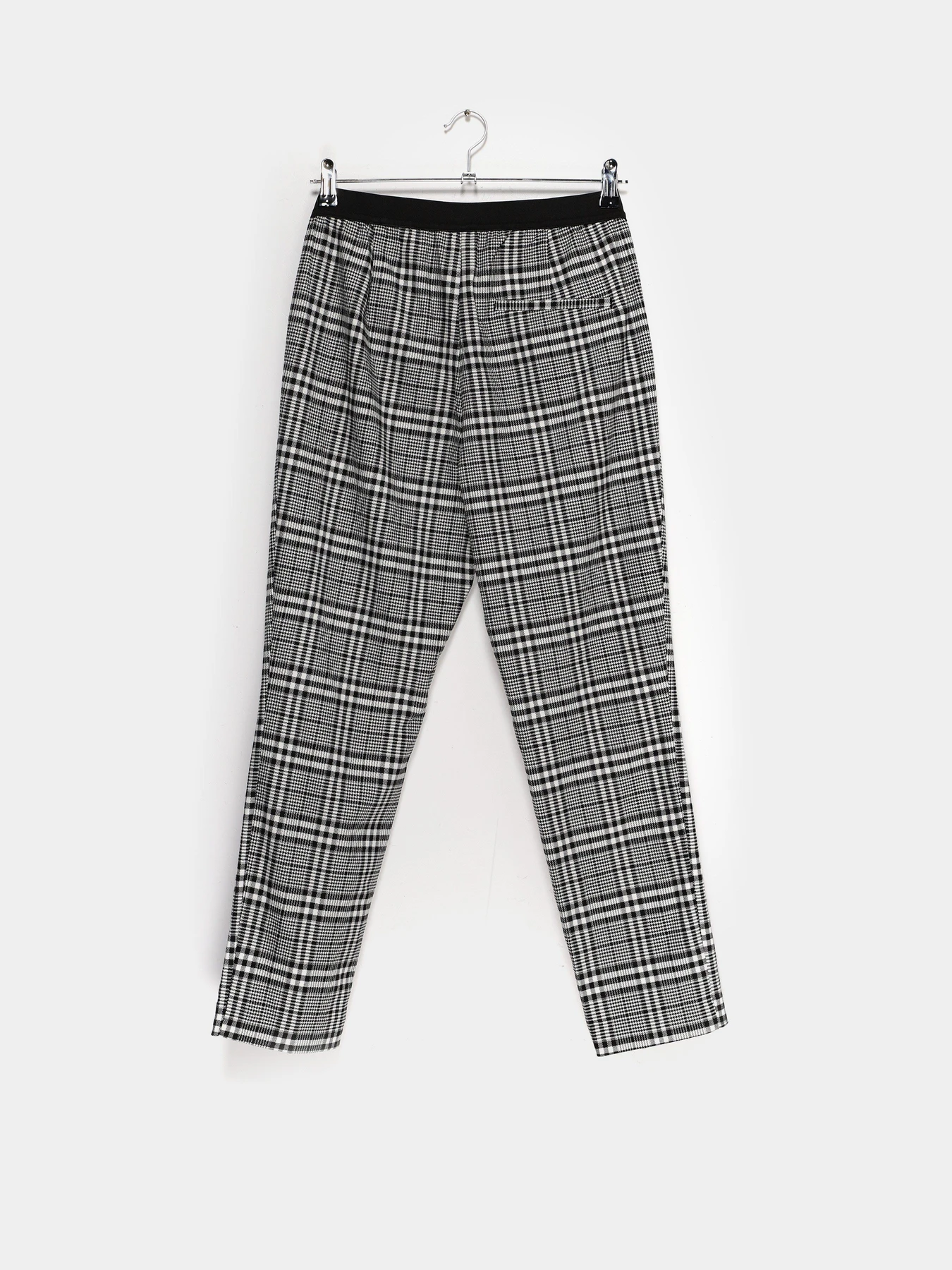 Брюки H&M модель 0695545_чорний з білим Брюки H&M модель 0695545_чорний з білим Фото