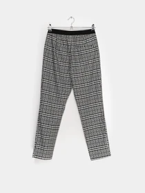 Брюки H&M модель 0695545_чорний з білим Фото