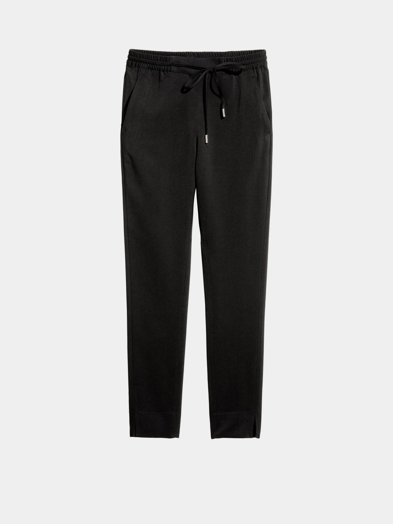 Брюки H&M модель 0465148_чорний Брюки H&M модель 0465148_чорний Фото