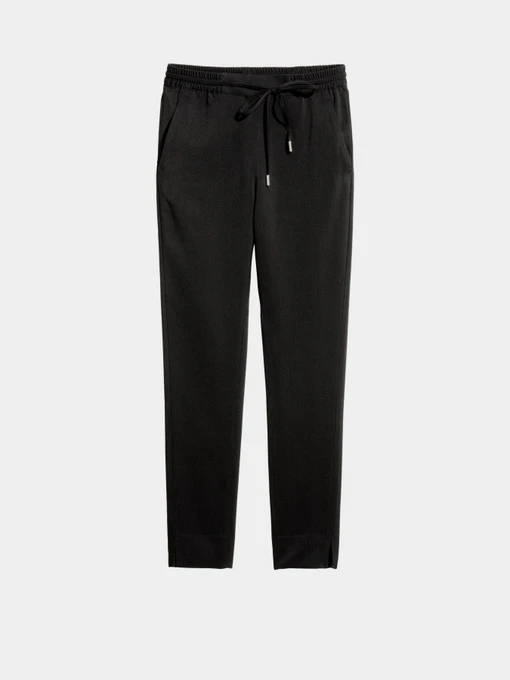 Брюки H&M модель 0465148_чорний Фото