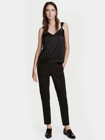 Брюки H&M модель 0465148_чорний Фото