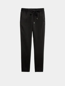 Брюки H&M модель 0465148_чорний Фото