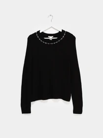 Свитры и кардиганы H&M модель 0697985_чорний Фото