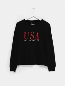 Худі та світшоти H&M модель 0698328_чорний комб. Фото