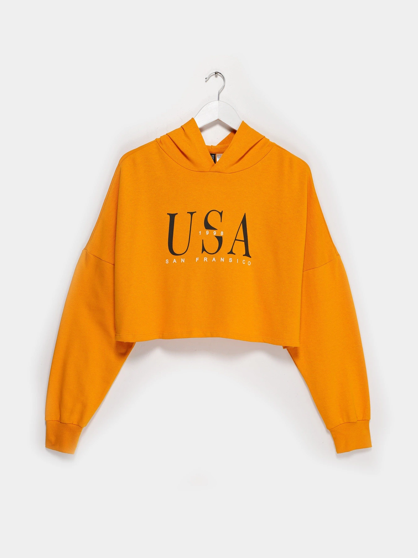 Худі та світшоти H&M модель 0700946_жовтий комб. Фото