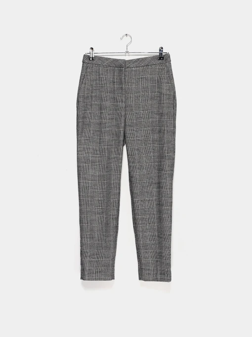 Брюки H&M модель 0708311_білий комб. Фото