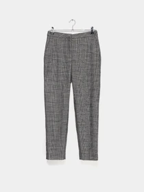 Брюки H&M модель 0708311_білий комб. Фото