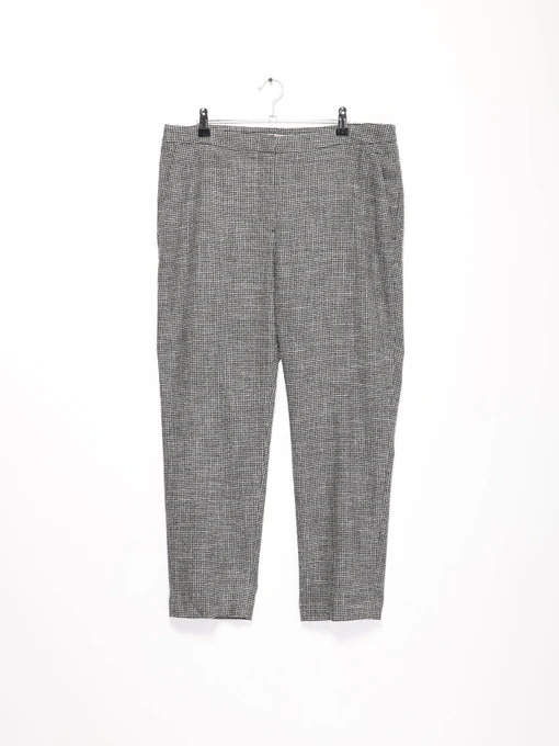Брюки H&M модель 0708311_сірий з чорним Фото