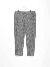 Брюки H&M модель 0708311_сірий з чорним Фото