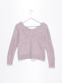 Светри та кардигани H&M модель 0714826_бузковий комб. Фото