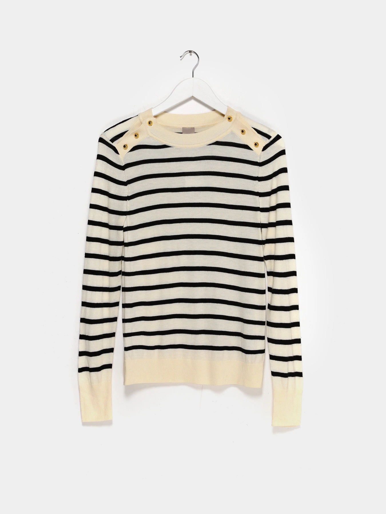 Светри та кардигани H&M модель 0719589_білий з чорним Светри та кардигани H&M модель 0719589_білий з чорним Фото