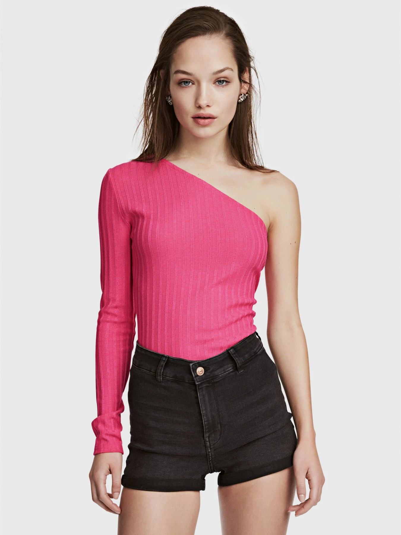 Худі та світшоти H&M модель 0474664_рожевий Фото