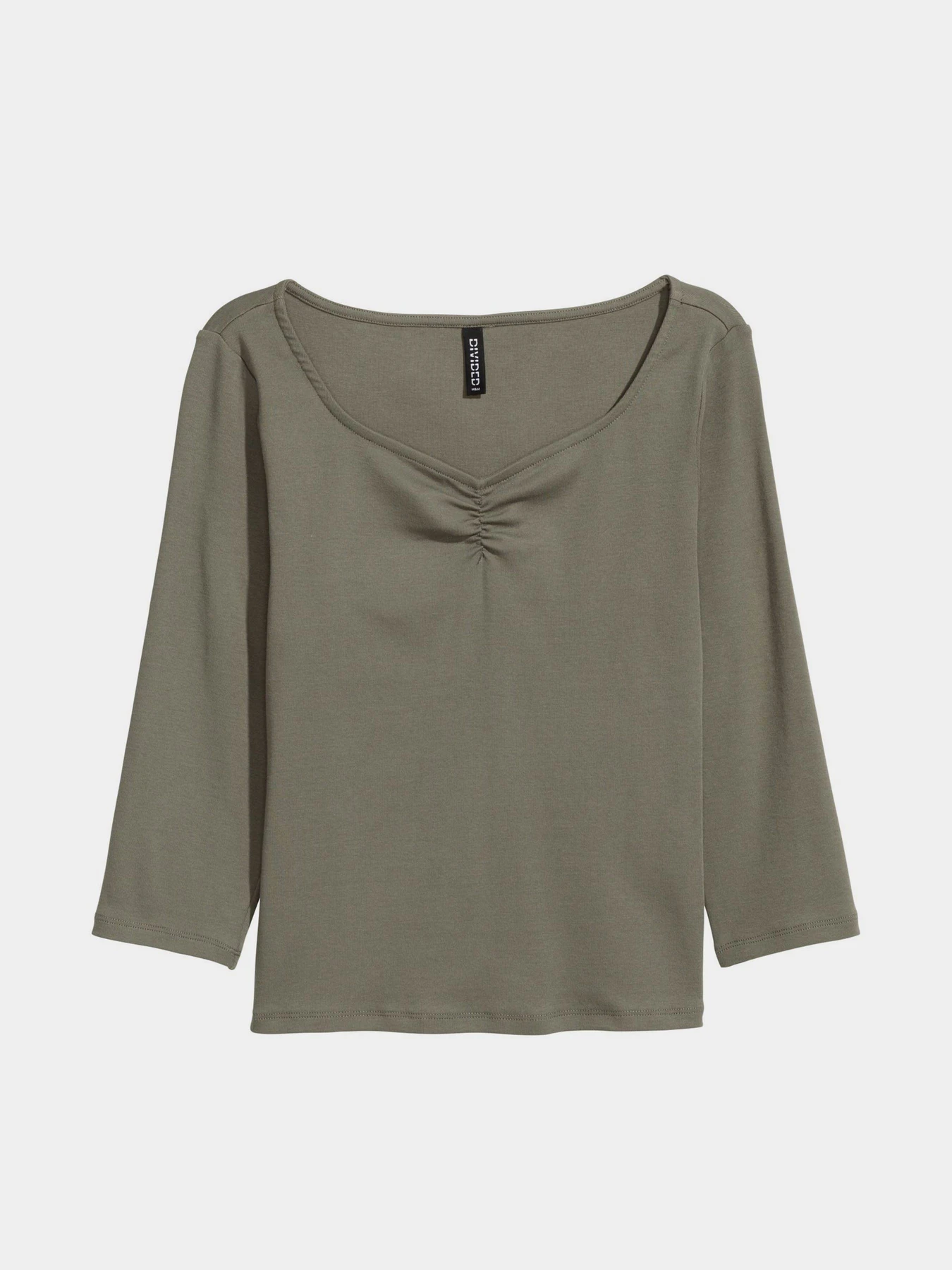 Худі та світшоти H&M модель 0476569_хакі Фото