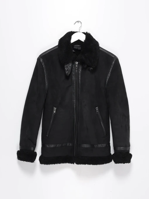 Куртки та дублянки H&M модель 0769125_чорний Фото