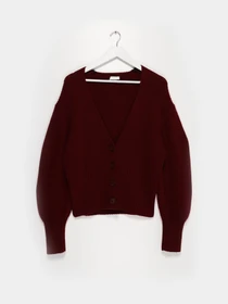 Свитры и кардиганы H&M модель 0776774_бордовий Фото
