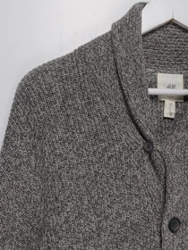 Свитры и кардиганы H&M модель 0777229_сірий комб. Фото