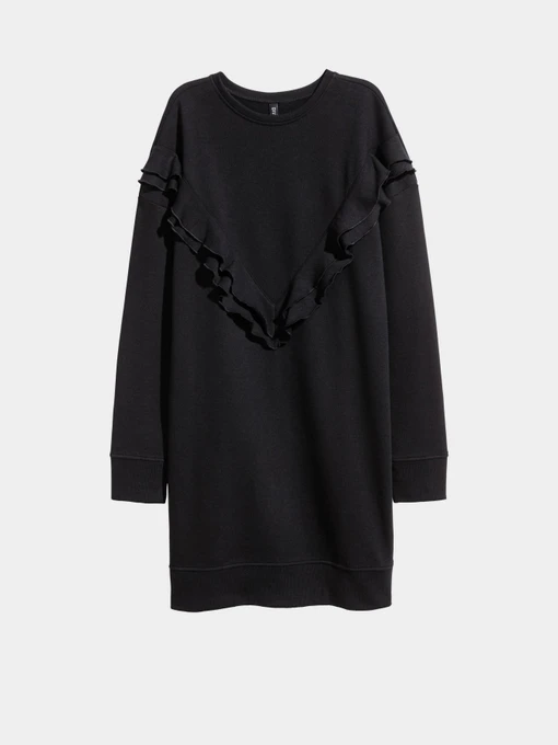 Платья H&M модель 0502159_чорний Фото
