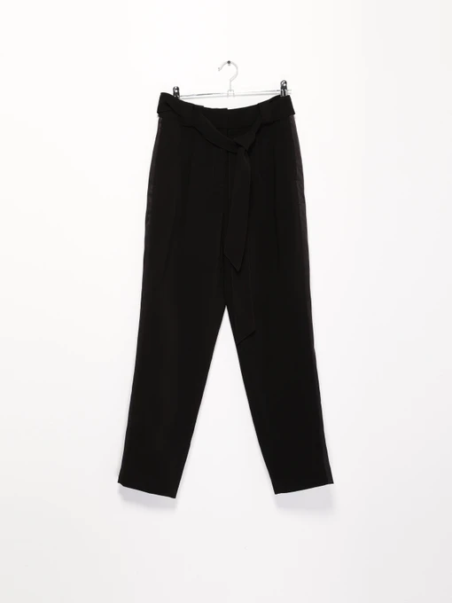 Брюки H&M модель 0783274_чорний Фото
