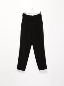 Брюки H&M модель 0783274_чорний Фото