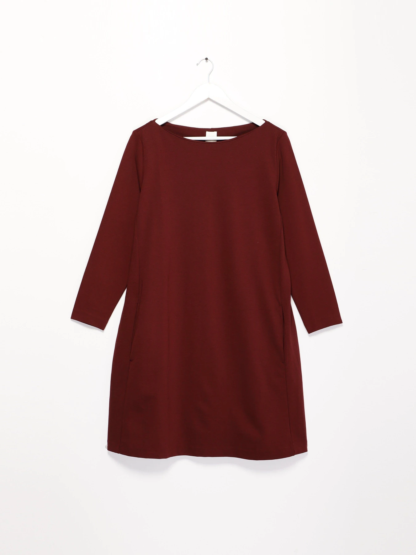 Платья H&M модель 0786336_т.бордовий Фото