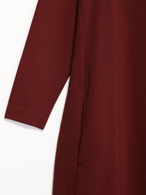 Платья H&M модель 0786336_т.бордовий Фото