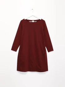 Платья H&M модель 0786336_т.бордовий Фото