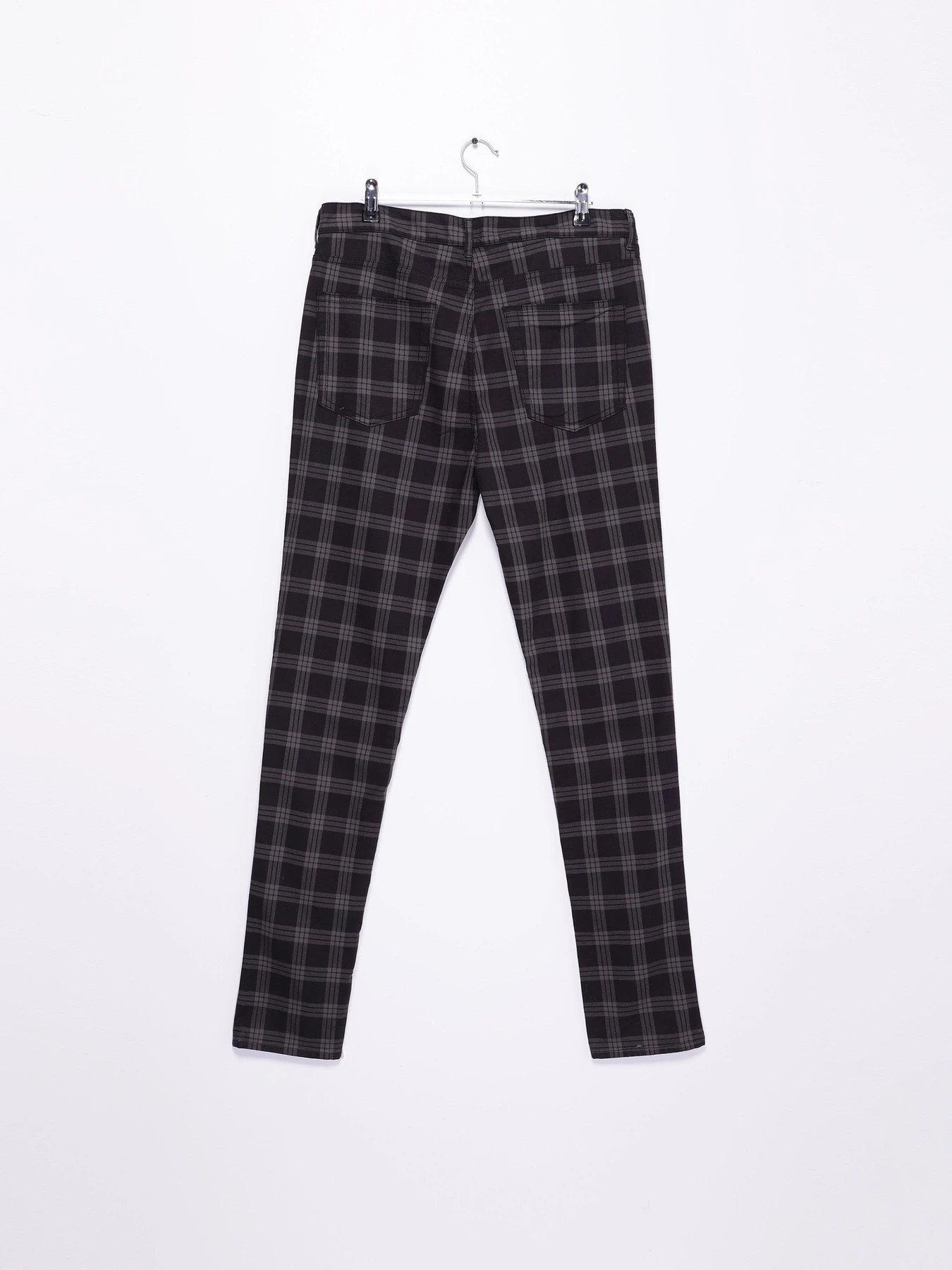 Брюки H&M модель 0798972_чорний комб. Фото