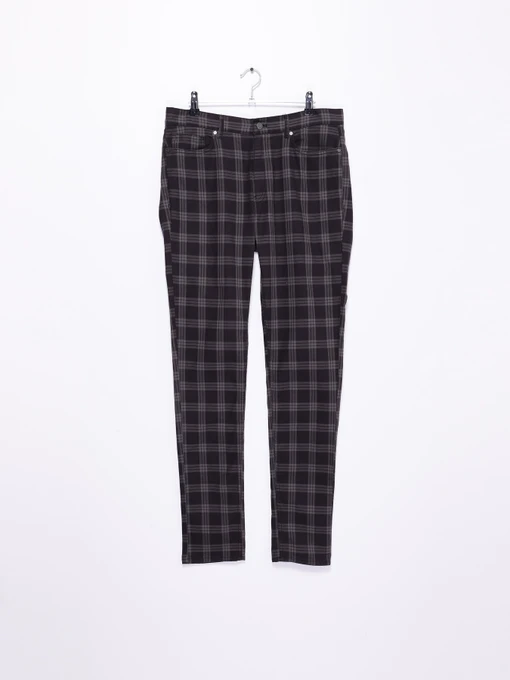 Брюки H&M модель 0798972_чорний комб. Фото