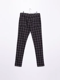 Брюки H&M модель 0798972_чорний комб. Фото