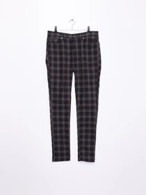 Брюки H&M модель 0798972_чорний комб. Фото