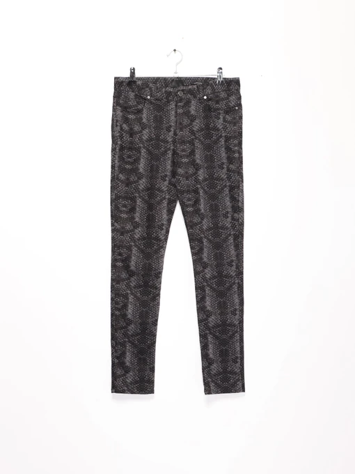 Брюки H&M модель 07989720_чорний комб. Фото