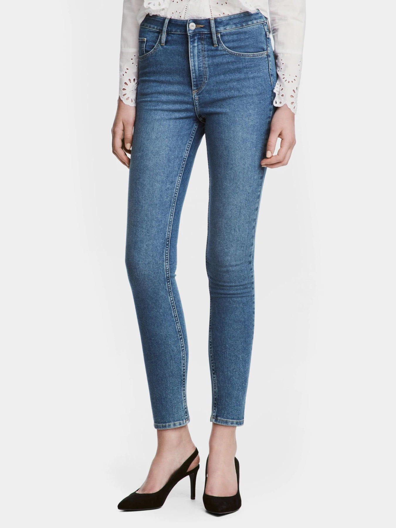 Джинси H&M модель 0519617_с.синій Джинси H&M модель 0519617_с.синій Фото