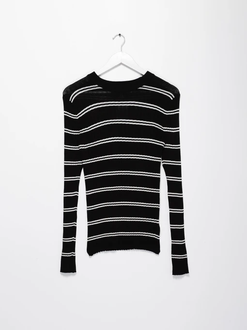 Светри та кардигани H&M модель 08020231_чорний з білим Фото