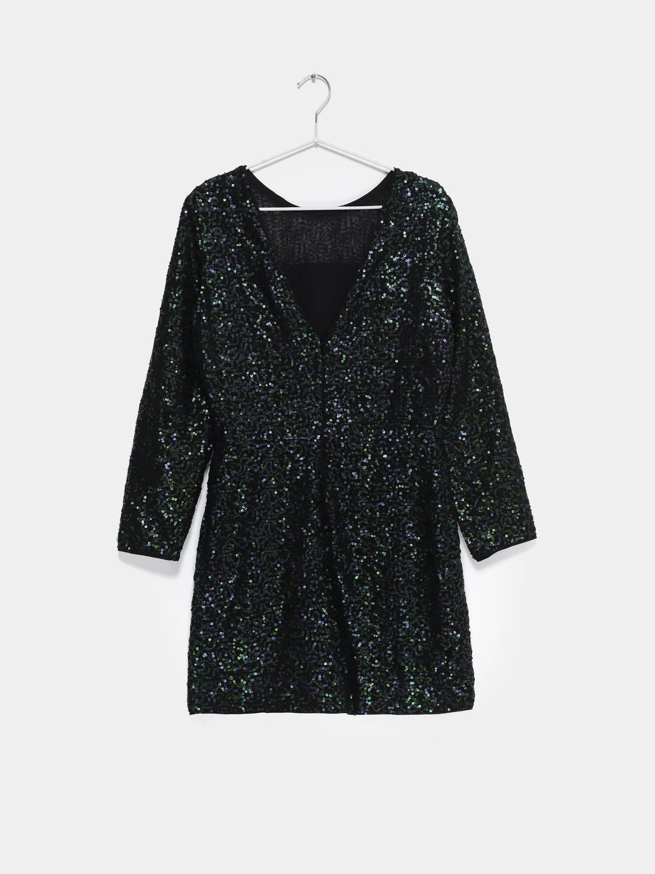 Платья H&M модель 0827349_чорний комб. Фото