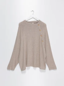 Свитры и кардиганы H&M модель 0828928_бежевий Фото