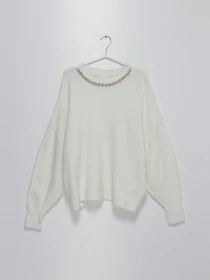Светри та кардигани H&M модель 0874372_білий Фото