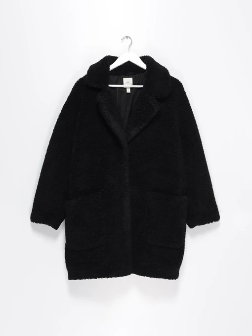 Куртки и дубленки H&M модель 0884465_чорний Фото