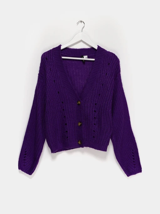 Светри та кардигани H&M модель 0893432_фіолетовий Фото