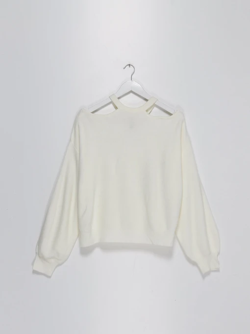 Свитры и кардиганы H&M модель 0905852_білий Фото