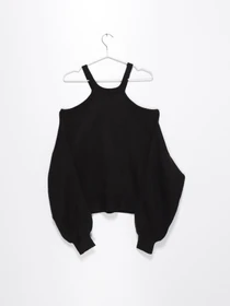 Свитры и кардиганы H&M модель 0905852_чорний Фото