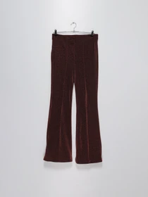 Брюки H&M модель 0909073_т.бордовий Фото