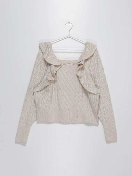 Светри та кардигани H&M модель 0918525_білий Фото